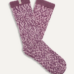 UGG Women's Cozy Chenille Socks  Ashen Rose/Geode