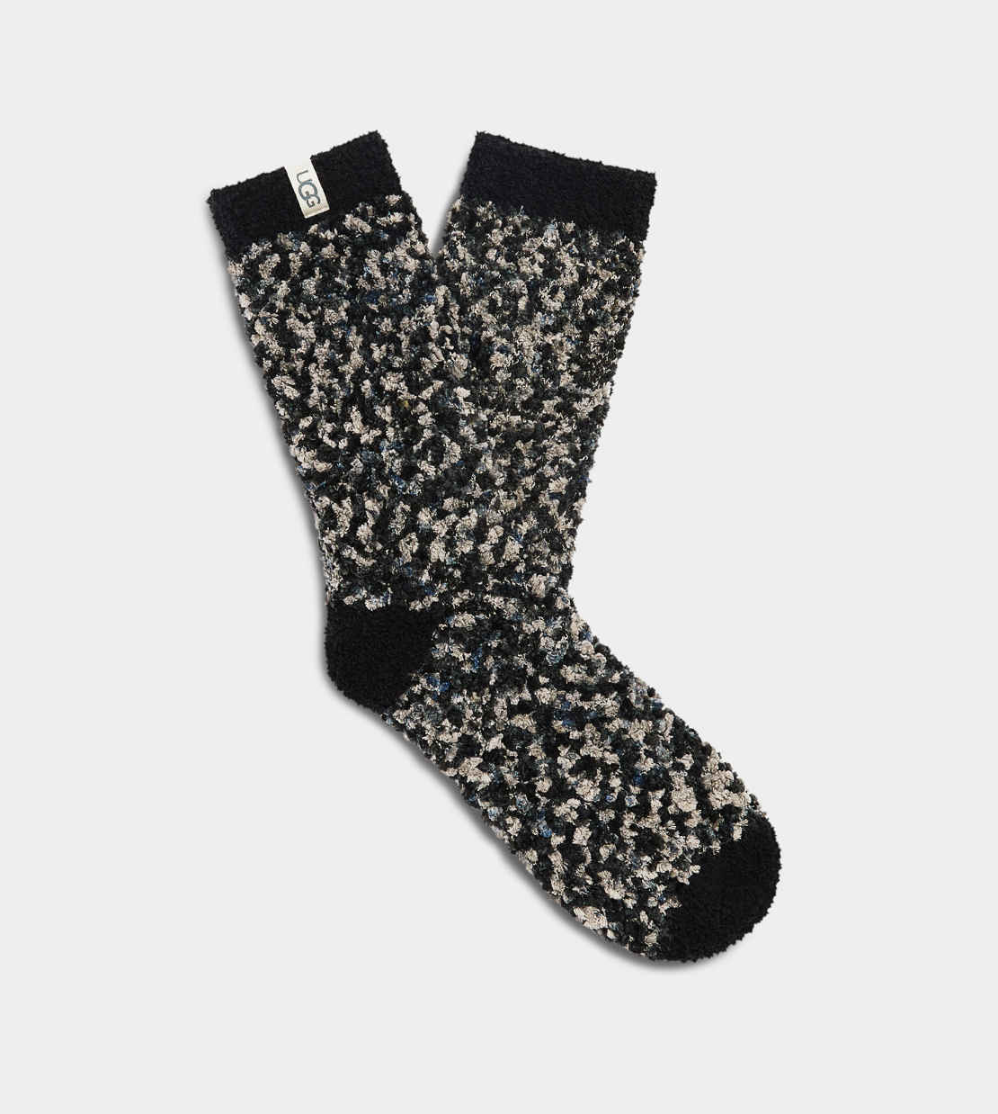 UGG Women's Cozy Chenille Socks Black/Grey