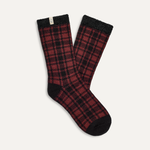 UGG - Women's  - Josephine Fleece Lined Socks Black Buffalo Check