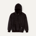 UGG Loyra Sherpa Hoodie Ink Black