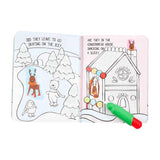 Mud Pie - Water Color Wizard Santa Book