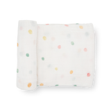 Little Unicorn - Party Dots Cotton Muslin Swaddle Blanket