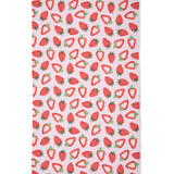 Geometry - Sweet Strawberry Kitchen Tea Towel