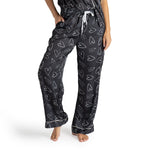 Hello Mello Satin PJ Pants Love Sleep