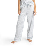 Hello Mello Satin PJ Pants Feline Sleepy