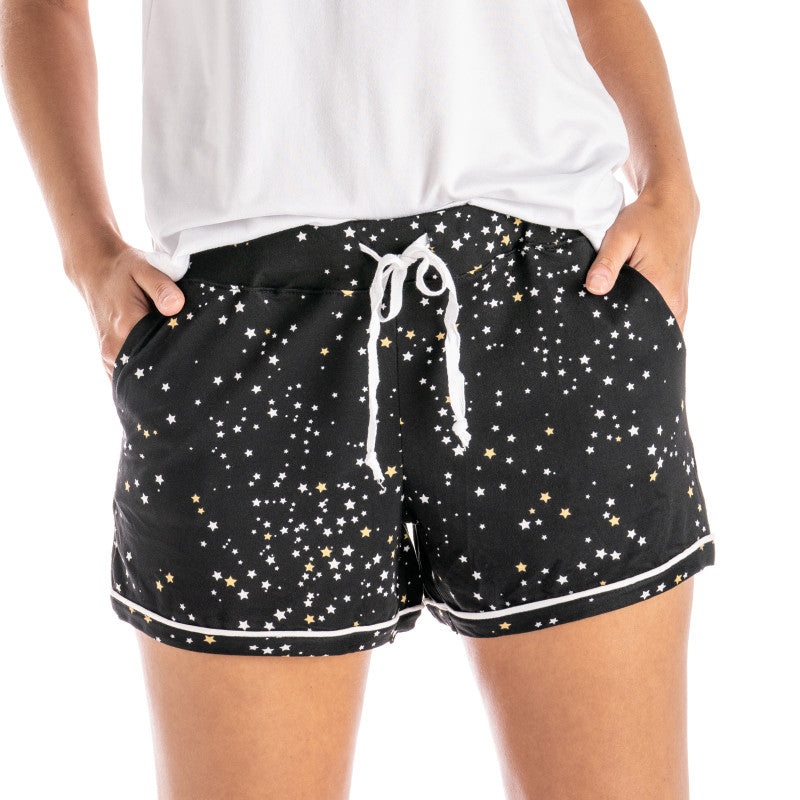 Hello Mello Daydream Shorts Night Sky