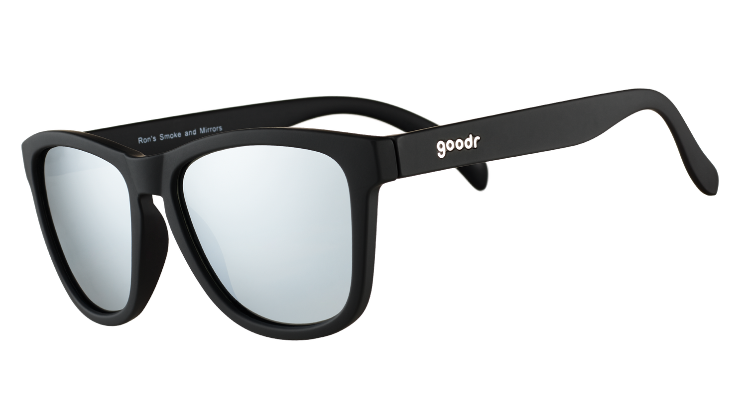 Goodr Ron's Smoke and Mirrors Sunglasses