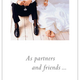 Cardthartic - Floored Bride and Groom Wedding Card