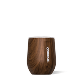 Corkcicle 12oz Stemless Walnut Wood