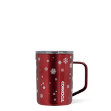 Corkcicle - 16oz Mug - Snowfall Red