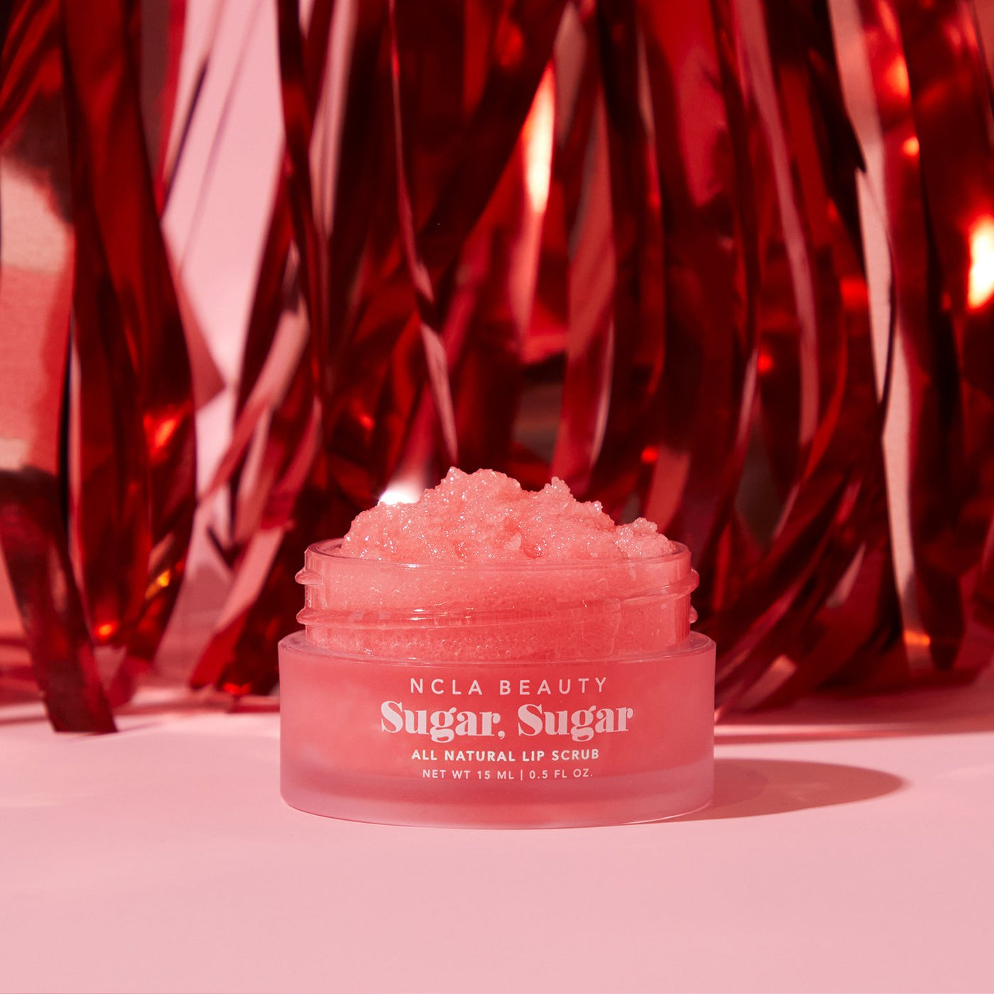 NCLA Beauty Sugar, Sugar Lip Scrub Pink Champagne