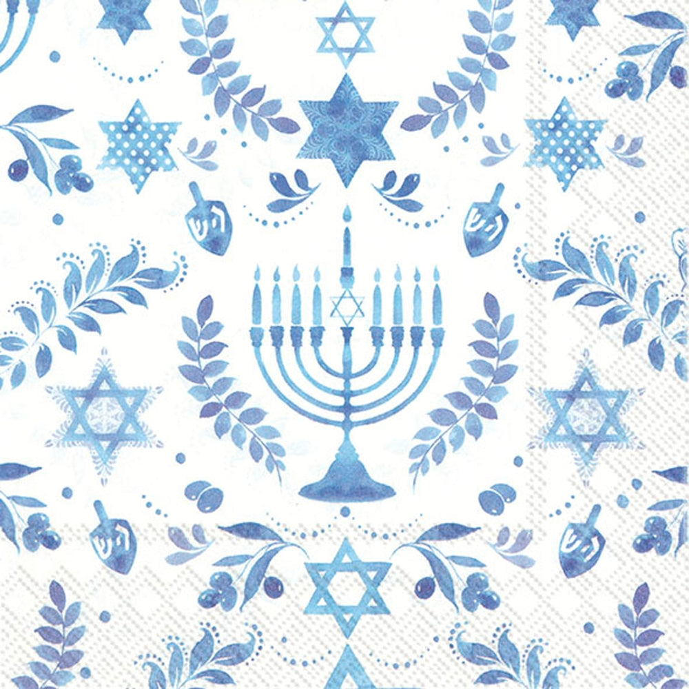 Boston International Cocktail Napkins Hanukkah