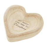 Mud Pie - Xmas Trinket Dish - Heart