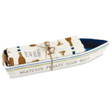 Mud Pie - Boat Cracker Dish & Towel Set