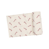 Angel Dear - Swaddle Blanket - Candy Canes Rib