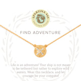 Spartina 449 - Necklace 18" - Adventure Compass