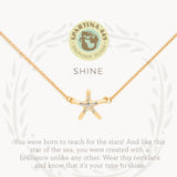 Spartina 449 - Necklace 18" - Shine/Starfish