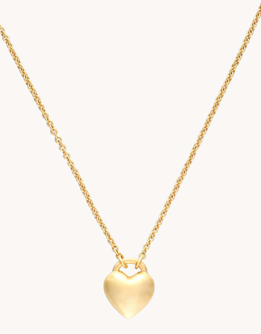 Spartina 449 Gold Necklace 18" Love/Heart