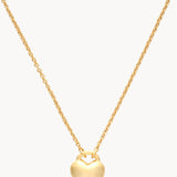 Spartina 449 Gold Necklace 18" Love/Heart