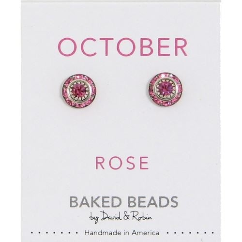 Baked Beads - Birthstone Crystal Earring