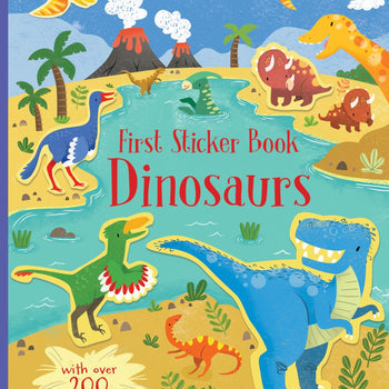 Harper Collins First Sticker Book Dinosaurs