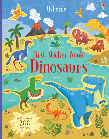 Harper Collins First Sticker Book Dinosaurs