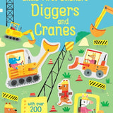 Harper Collins Little First Stickers Book Diggers and Cranes