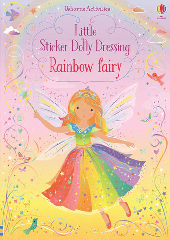 Harper Collins Little Sticker Dolly Dressing Rainbow Fairy