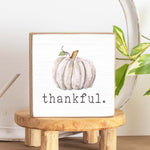 Rustic Marlin  6x6 Bock Thankful Pumpkin