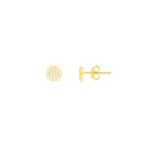 FYB Crystal Juliet Studs Gold