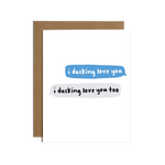 Brittany Paige Ducking Love Friendship Card