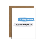 Brittany Paige Ducking Love Friendship Card