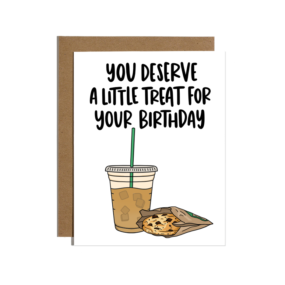 Brittany Paige Little Treat Birthday Card