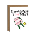 Brittany Paige Pickleball Birthday Card