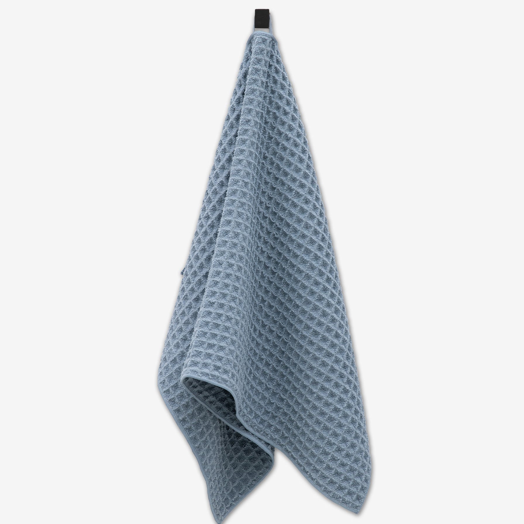 Geometry Waffle Hand Towel Sky