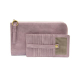 Joy Susan Karina Convertible Wristlet & Wallet Lavendaer