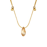 &LIVY Gold Hyevibe Crystal Slider Gold Shade