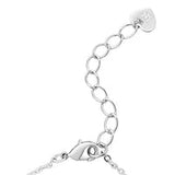 Lily Nily - Cross Necklace with CZ - Silver