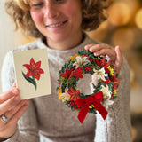 Fresh Cut Paper - Mini Winter Joy Wreath