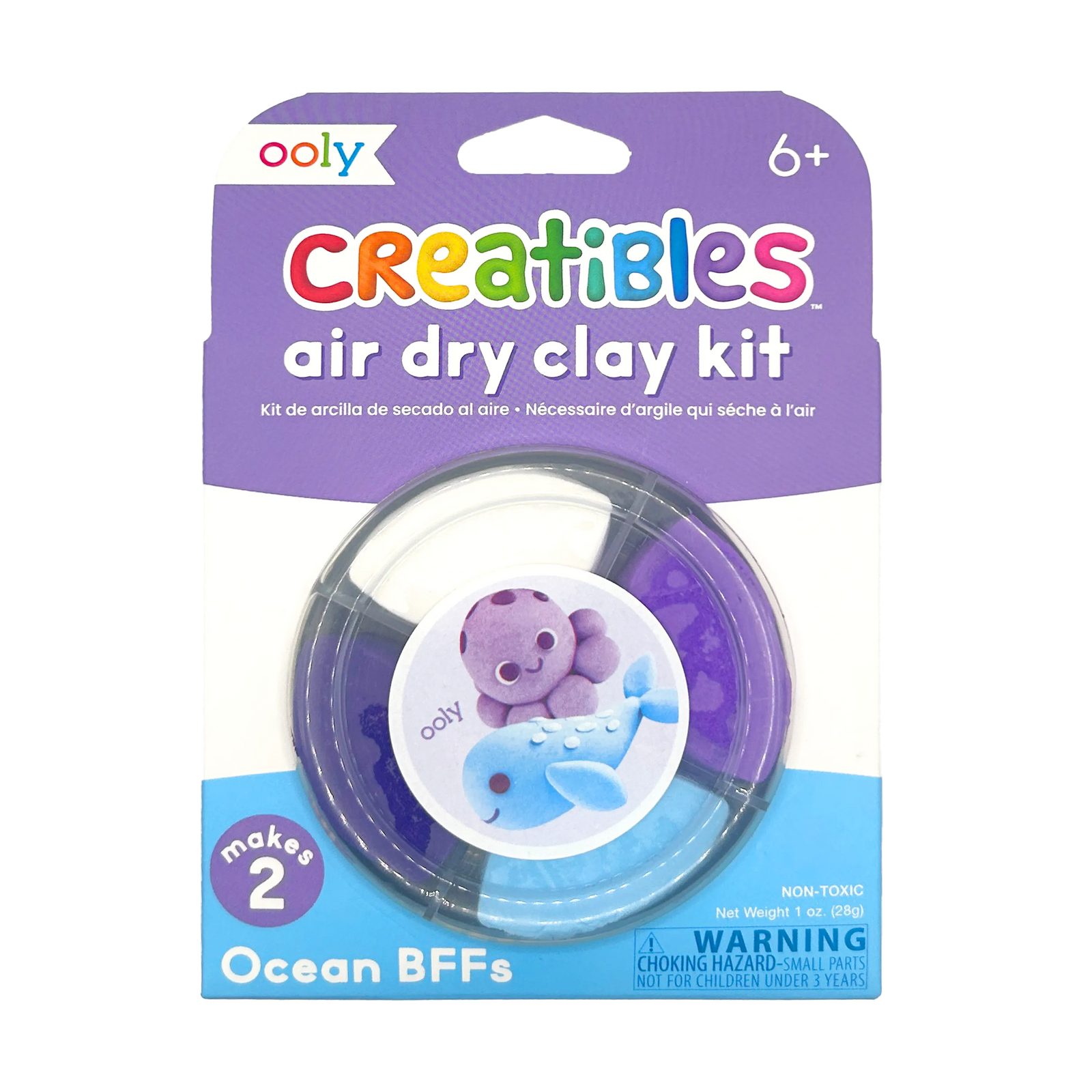 OOLY Creatibles: Air Dry Clay BFFs Kit Ocean BFFs