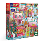 eeBoo - Holiday Village 1000pc Puzzle