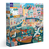 eeBoo Puzzle Seaside Harbor 1000pc