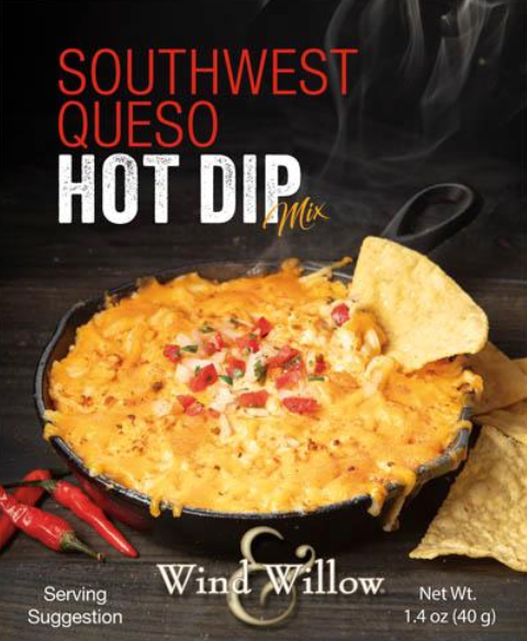 Wind & Willow Hot Dip Mix Southwest Queso