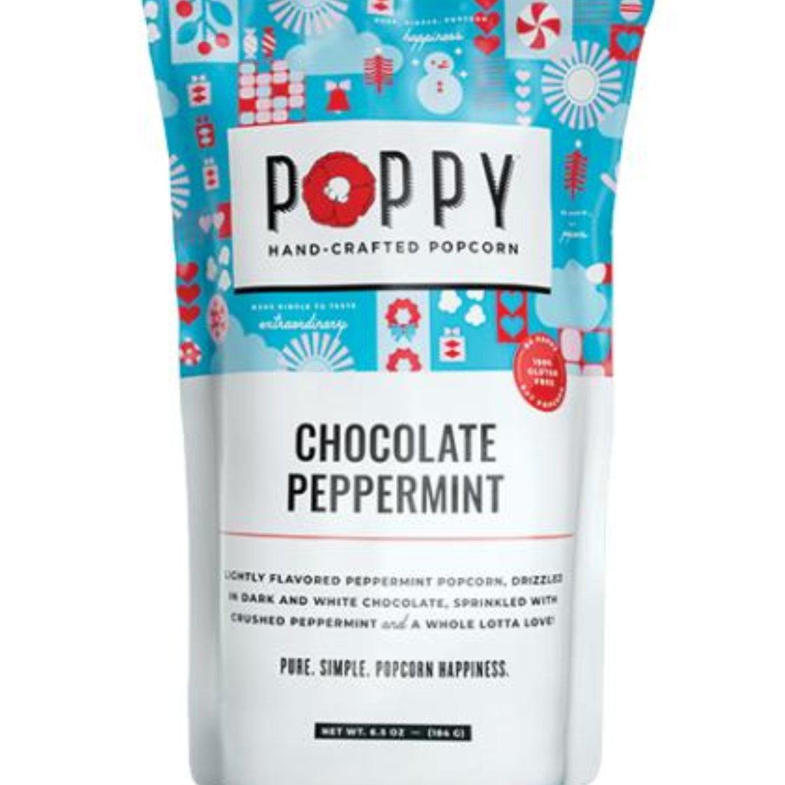 Poppy Handcrafted Popcorn - Chocolate Peppermint