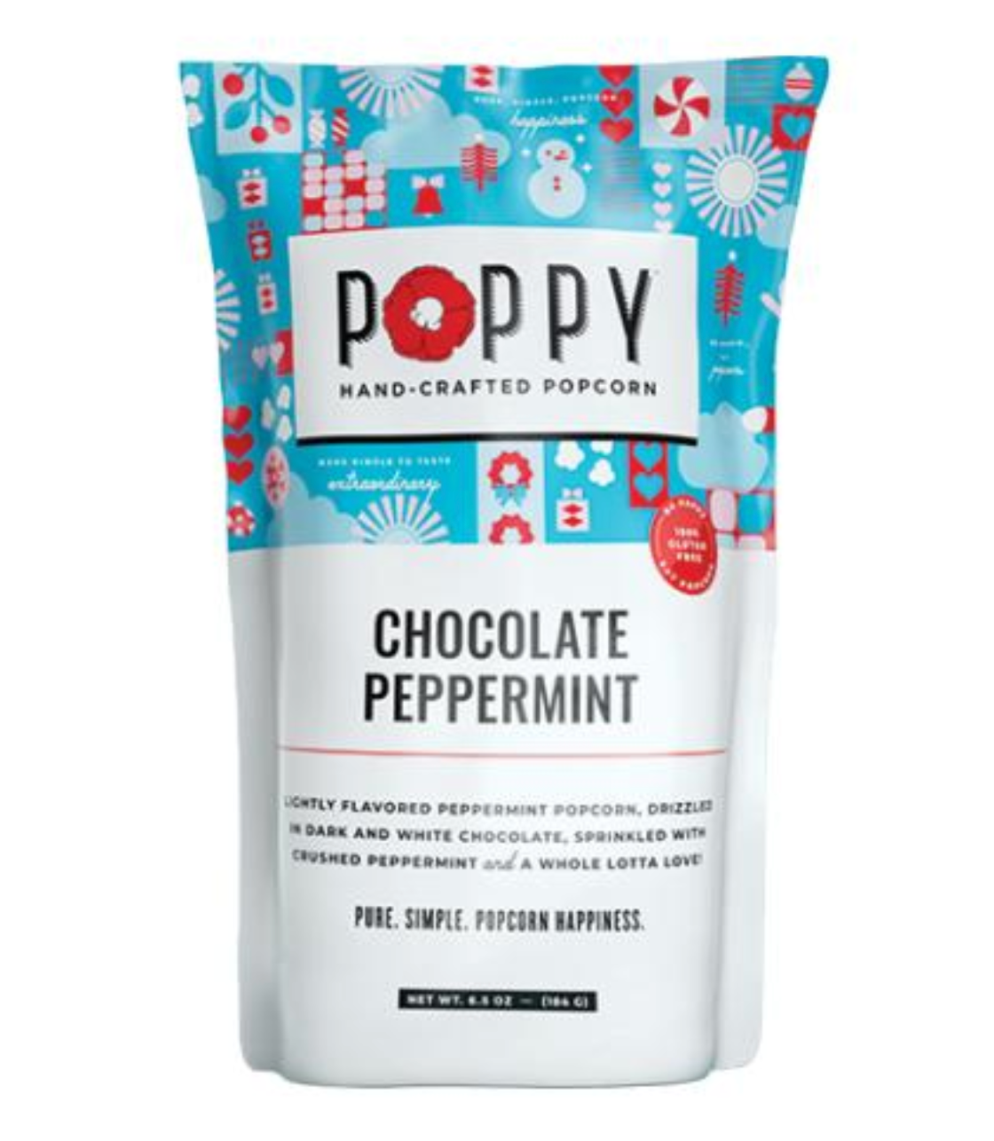 Poppy Handcrafted Popcorn - Chocolate Peppermint