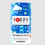 Poppy Handcrafted Popcorn -  Dark Chocolate Sea Salt Cylinder