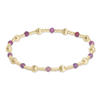 enewton 4MM Dignity Sincerity Pattern Bracelet Ruby