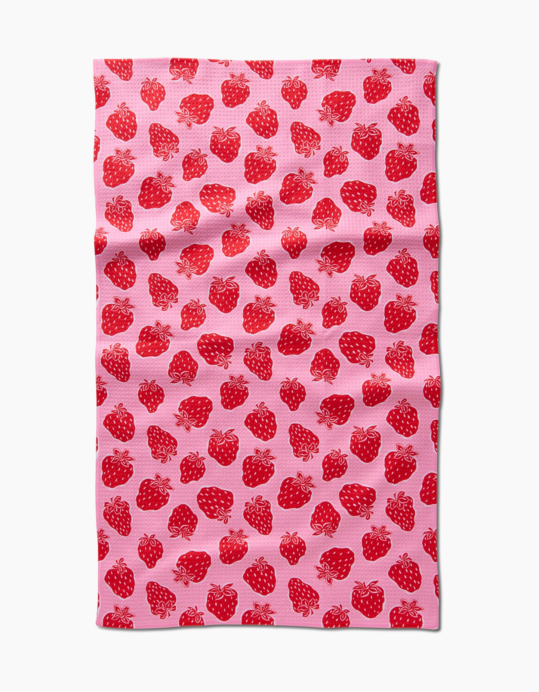 Geometry Tea Towel Strawberry Fields