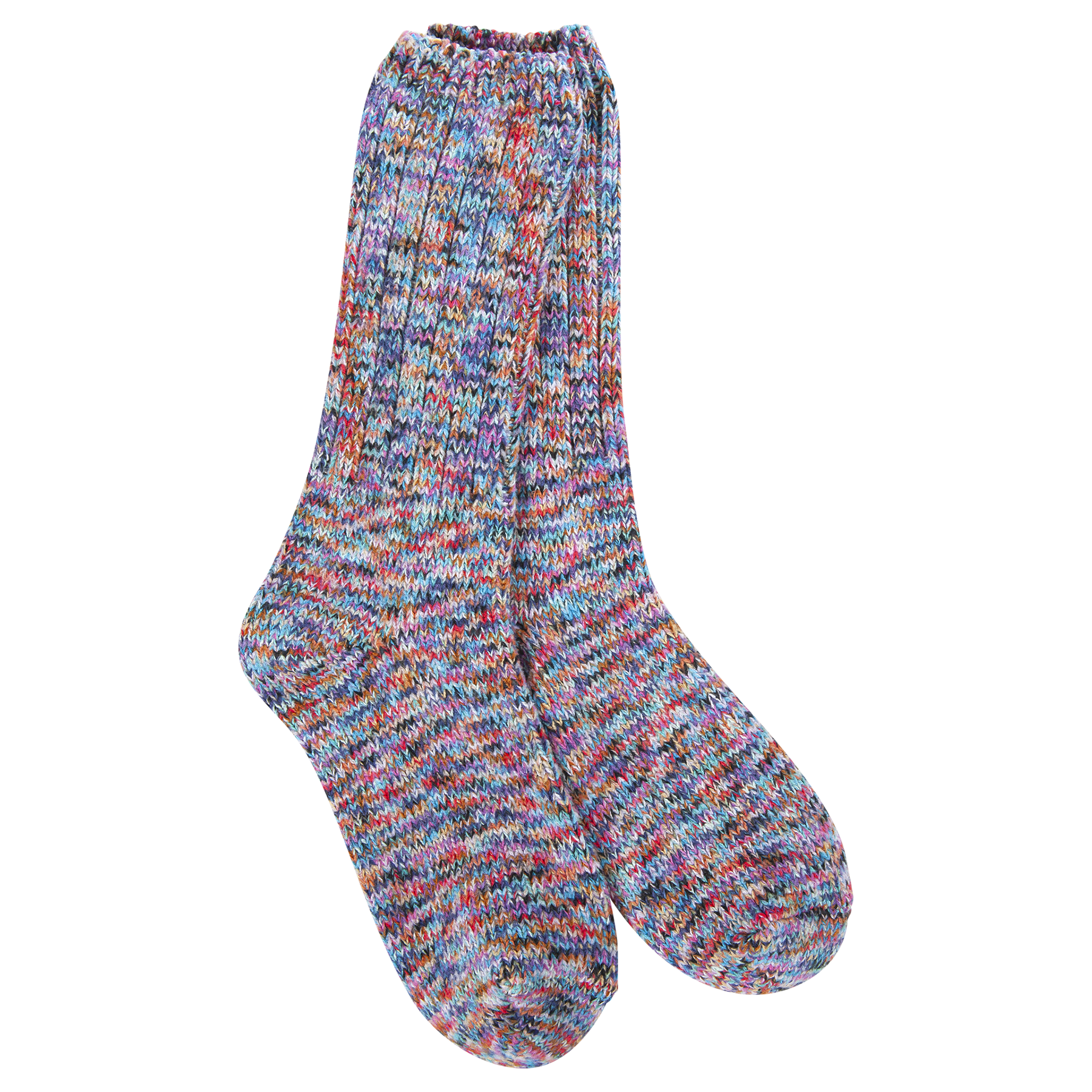 World's Softest Socks Indigo Ragg Crew