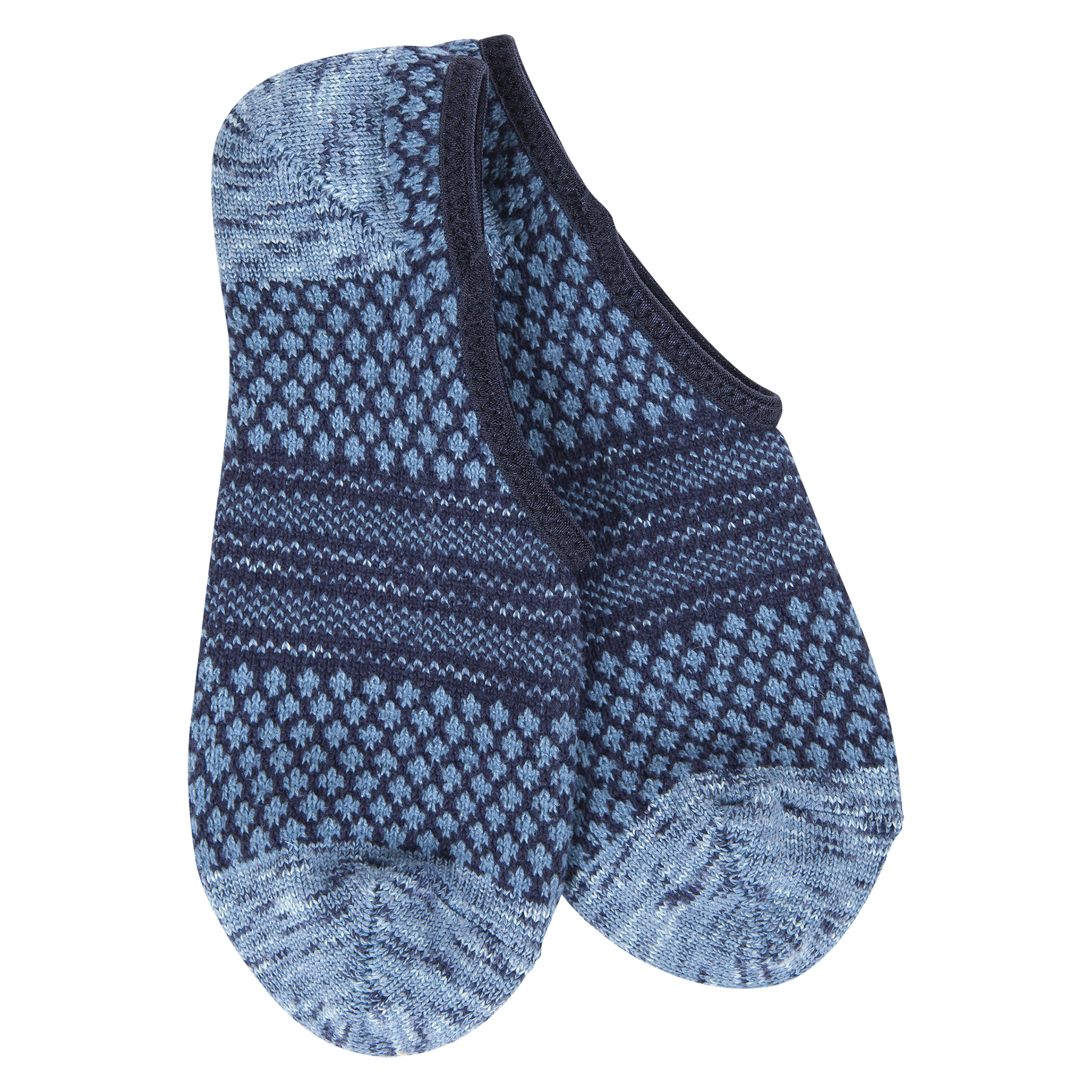 World's Softest Socks Peacoat Multi Gallery Footsie